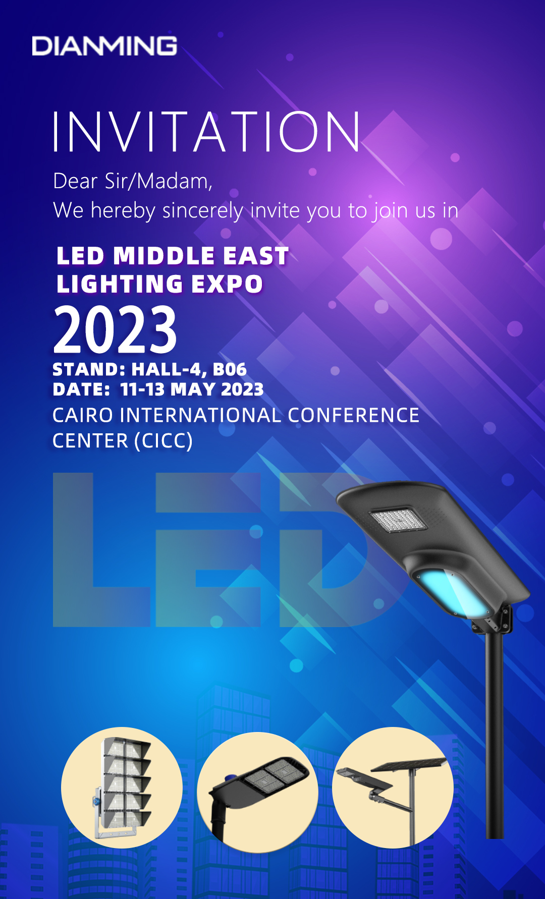 DIANMING-LED MIDDLE EAST LIGHTING EXPO