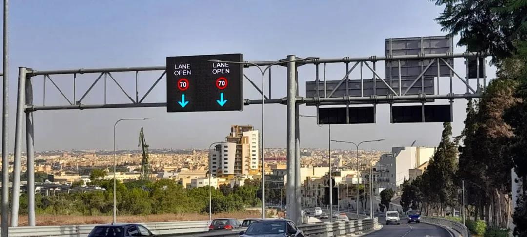 马耳他（Republic of Malta）透镜交通屏项目