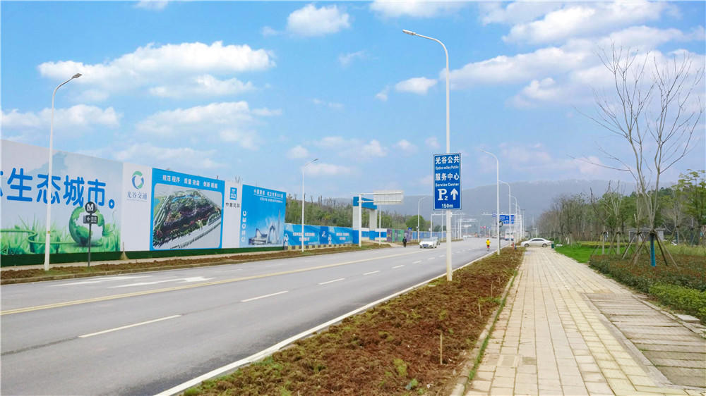 武汉东湖开发区路灯项目