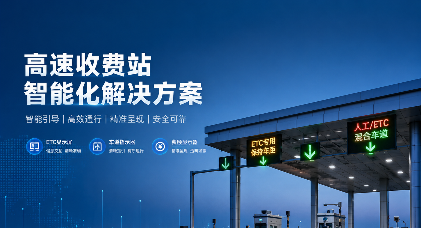 高速收费站智能化解决方案｜让每一次通行，清晰可控、高效有序